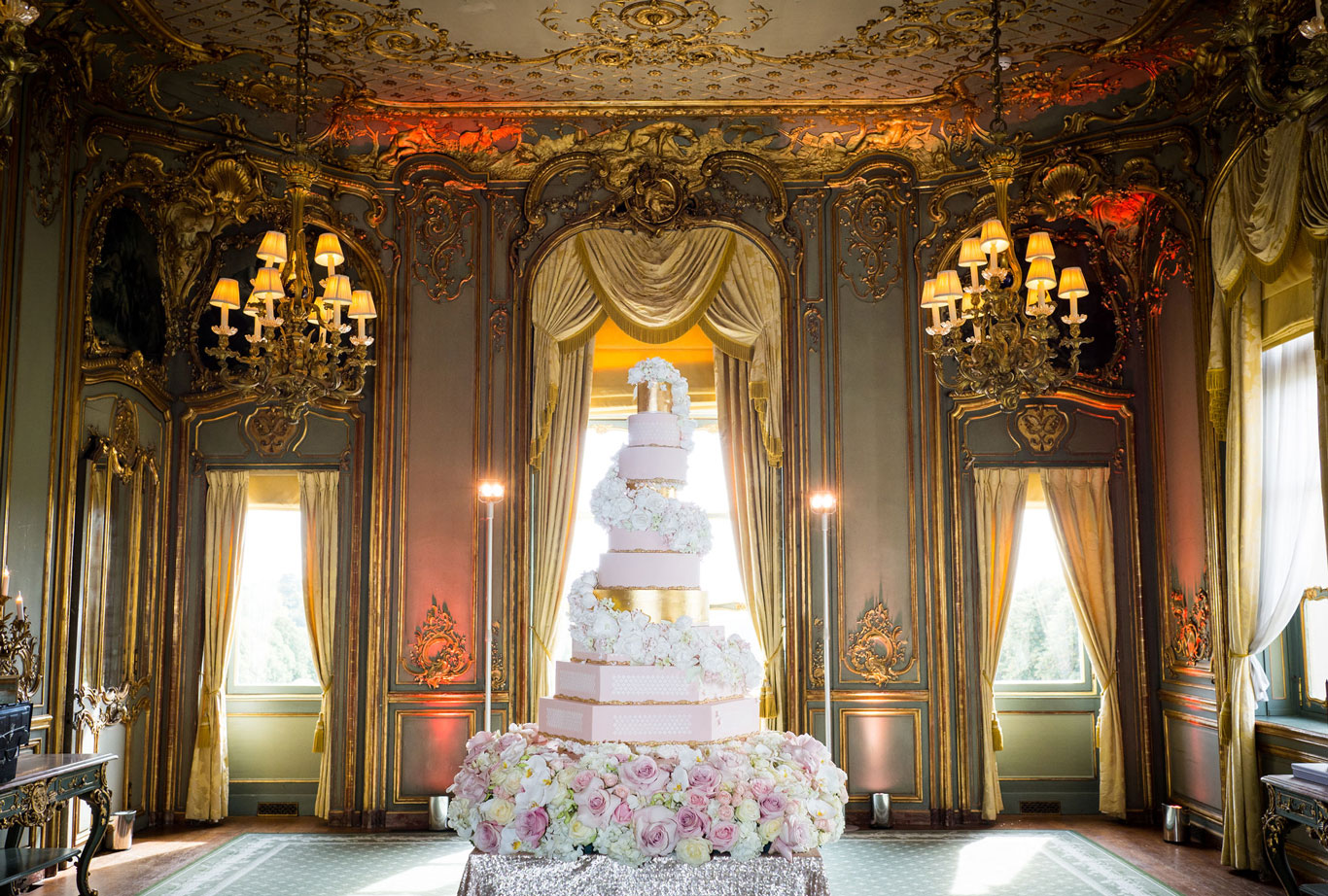 Cliveden House Luxury Wedding Cake by GC Couture