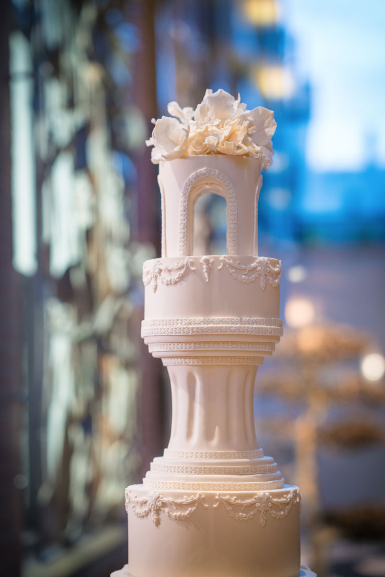 Luxury Wedding Cake Closeup at The Connaught by GC Couture, Mayfair