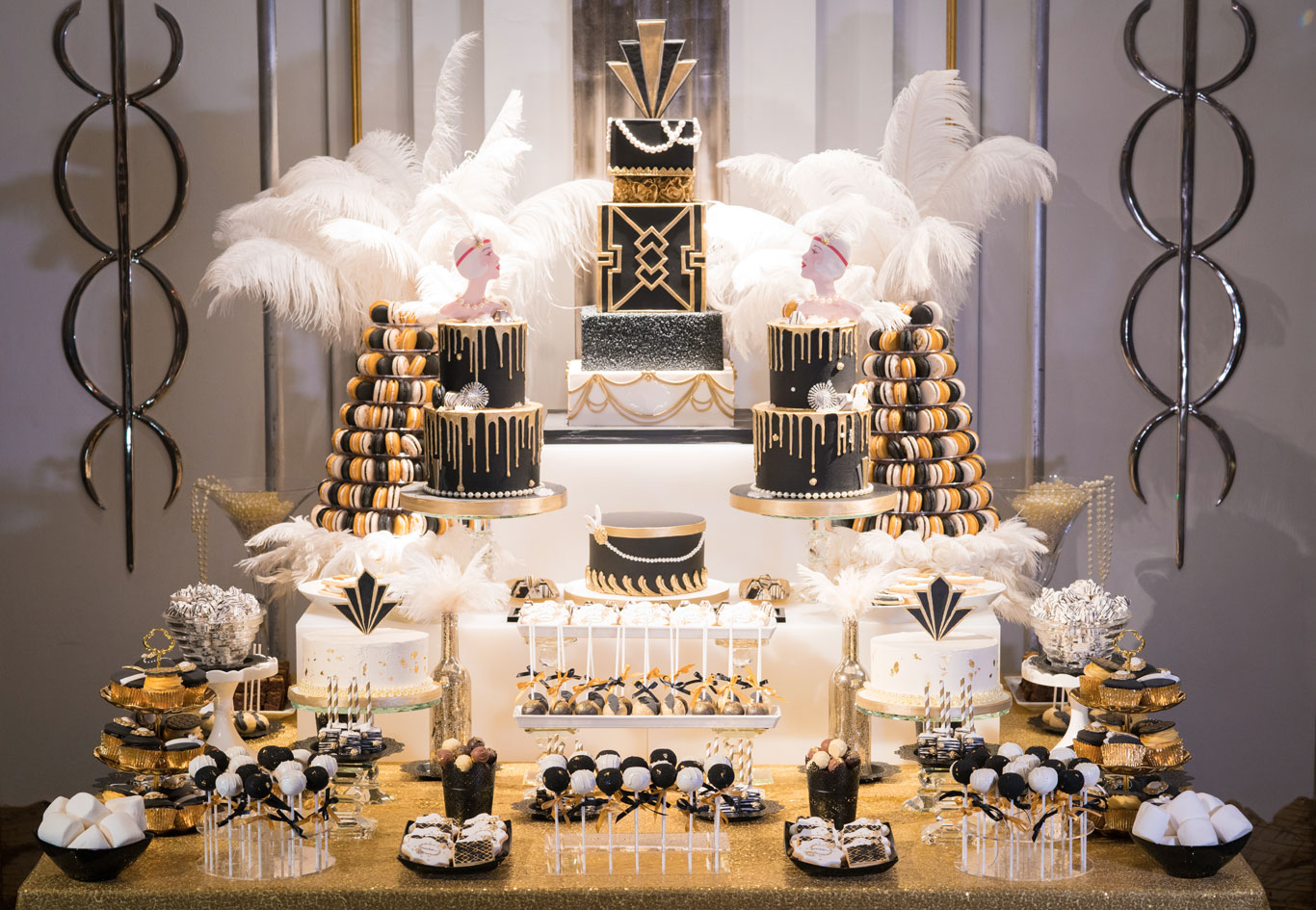 GC Couture Luxury Dessert Table Indulgence Bar Cake At Claridge's, Mayfair